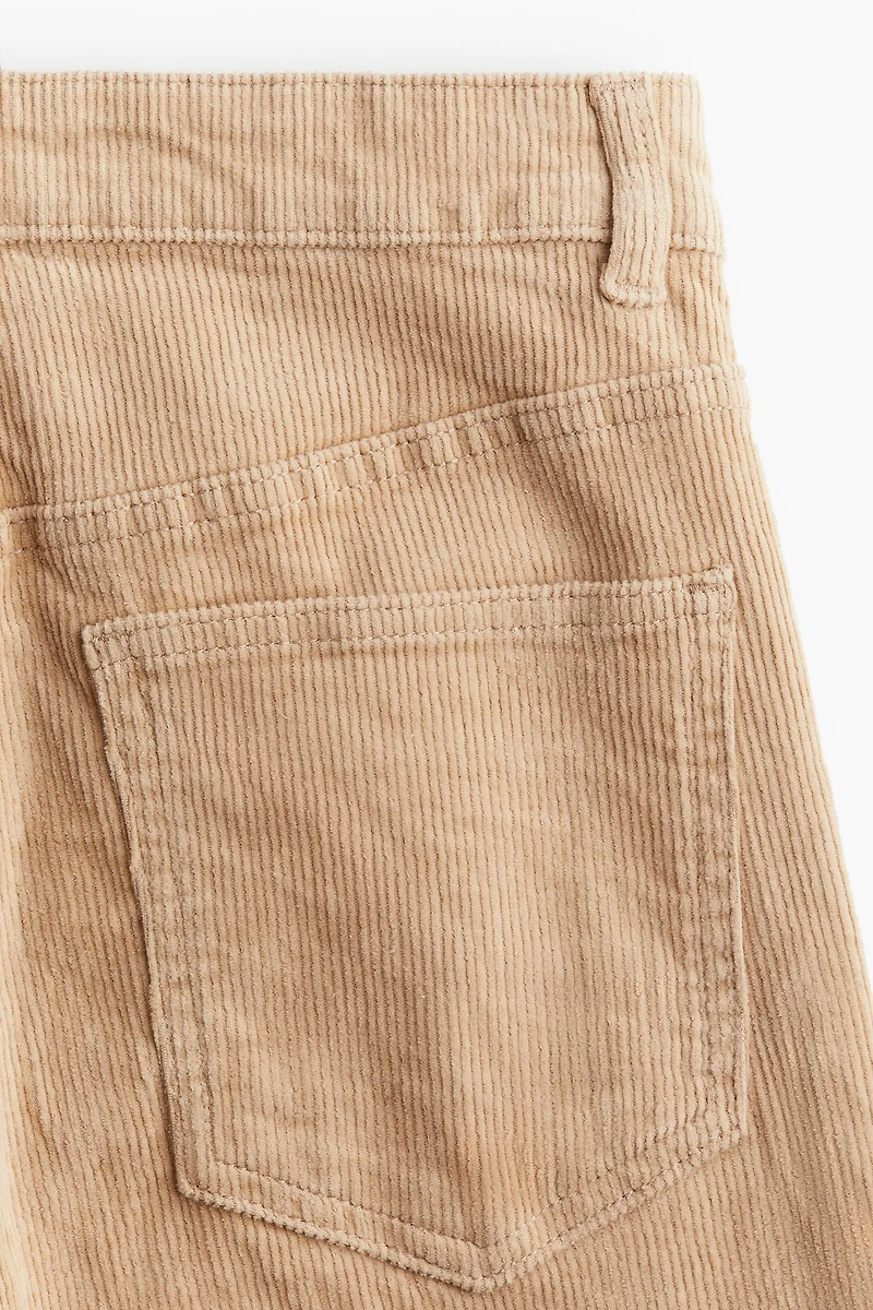 Pantalon en velours côtelé