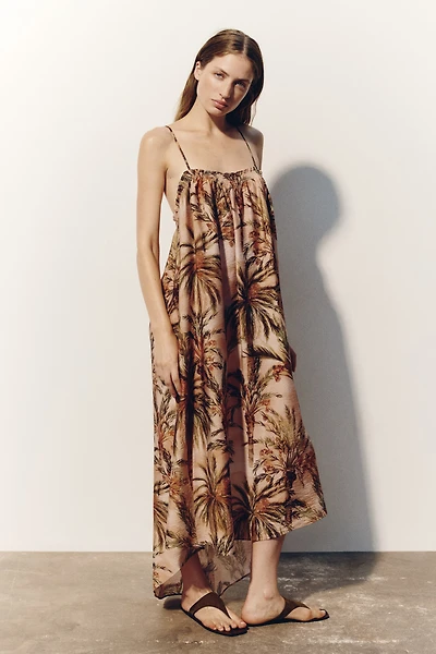 A-Line Low-Back Dress