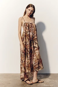 A-Line Low-Back Dress
