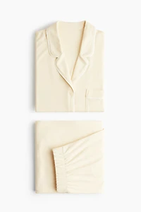 Pyjama en viscose mélangée