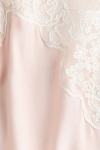 Lace-Trimmed Camisole Top