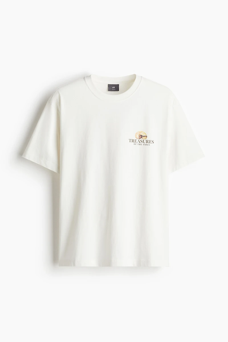 T-shirt imprimé Coupe Flottante