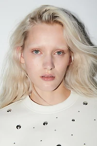 Studded Scuba Sweatshirt