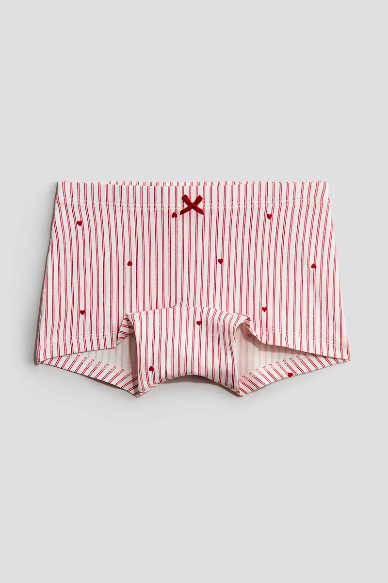 Lot de 5 caleçons boxeurs en coton