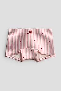 Lot de 5 caleçons boxeurs en coton
