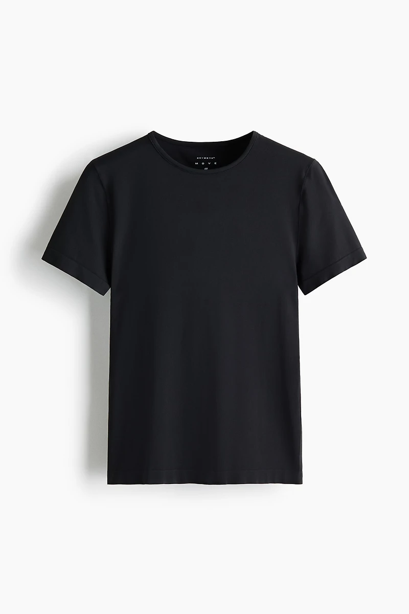 Seamless Slim-Fit Sports Top with SoftMove™