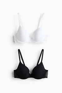 2-Pack Padded Underwire Bras
