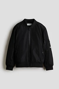Padded bomber jacket