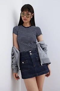 Ribbed T-shirt