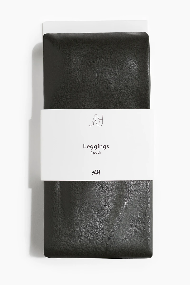 Coated Leggings