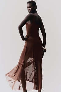 Strappy Mesh Dress
