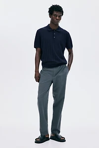 Regular-Fit Textured Polo Shirt