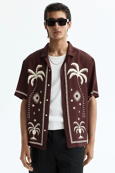 Relaxed-Fit Printed Resort Shirt