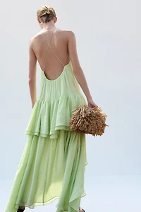 Tiered High-Low Dress