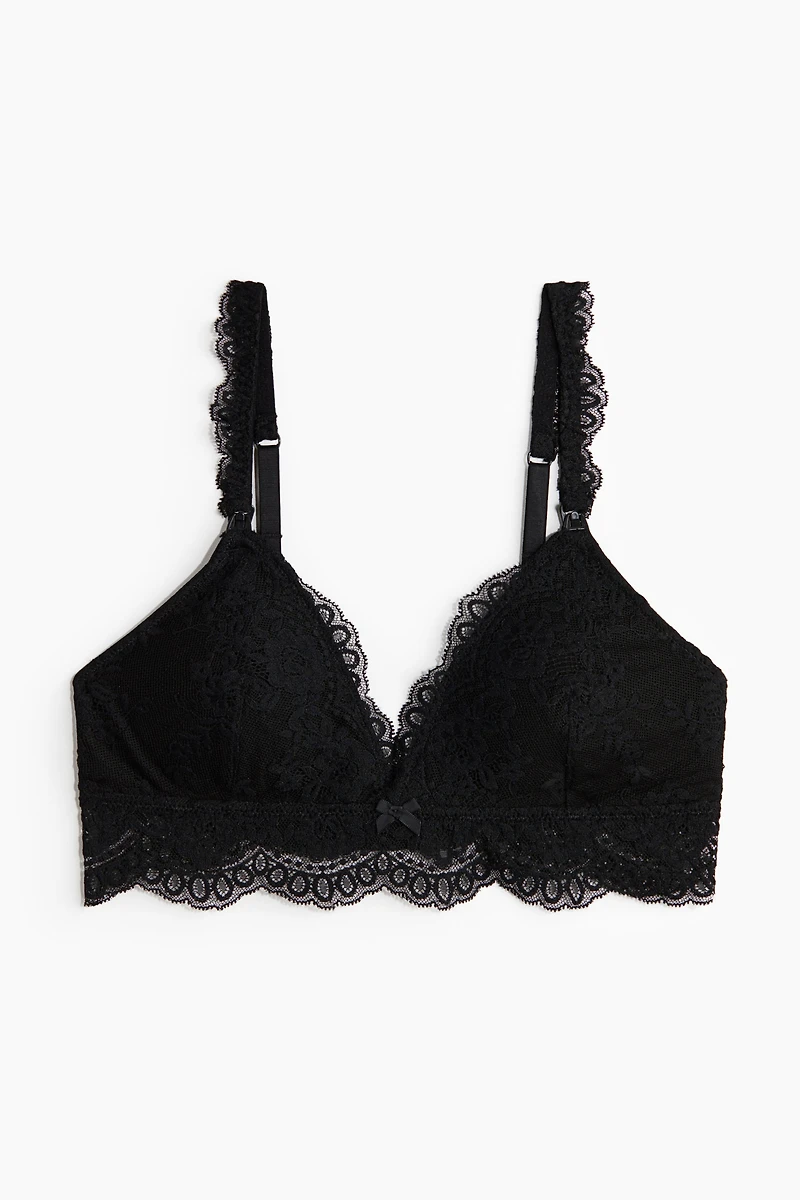 Soutien-gorge d'allaitement MAMA coussiné dentelle