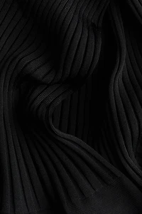 Rib-knit Maxi Dress