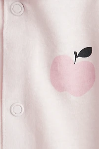 Lot de 2 pyjamas en jersey coton