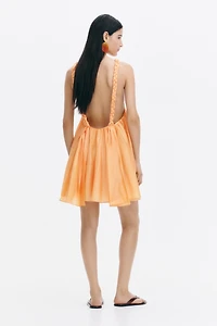 Minirobe avec détail tressé
