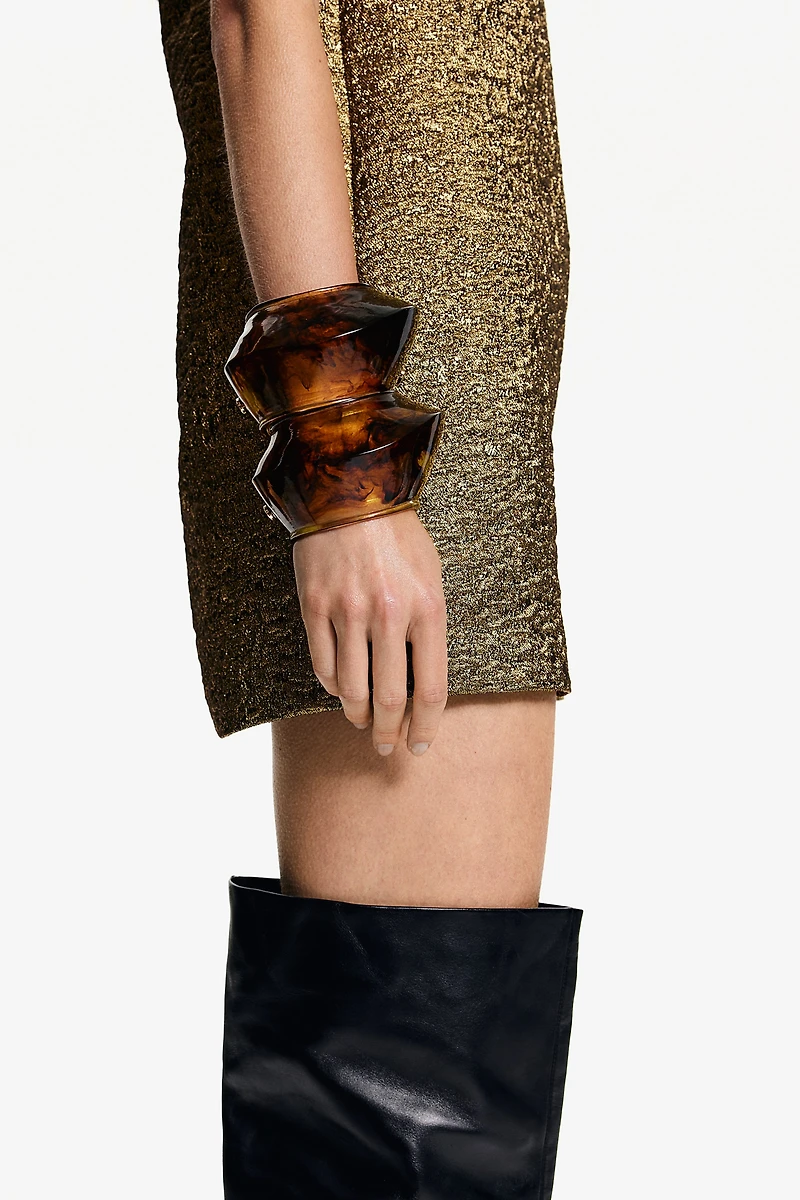 Marbled Cuff Bracelet