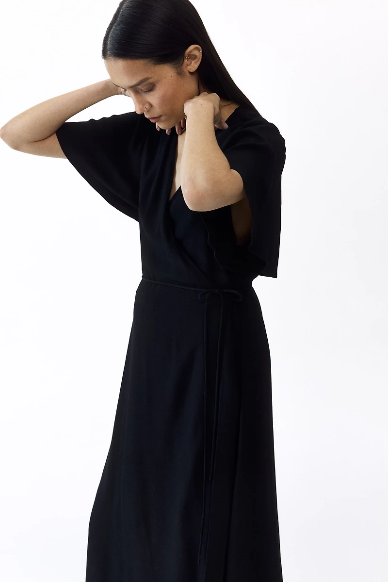 MAMA Nursing Wrap Dress