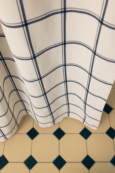 Patterned Shower Curtain