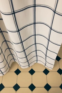 Patterned Shower Curtain