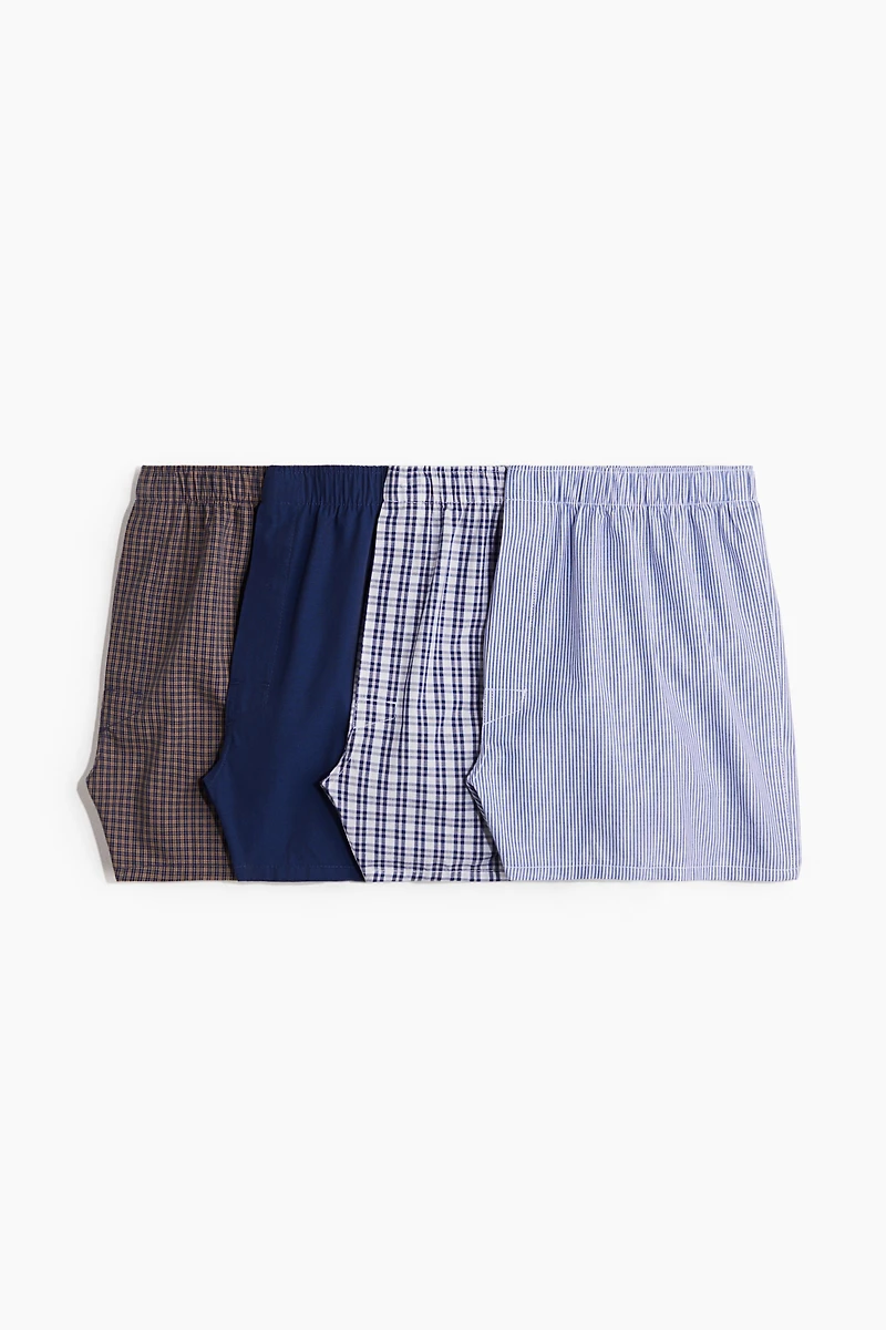 4-Pack Woven Boxer Shorts