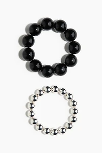 2-Pack Beaded Bracelets
