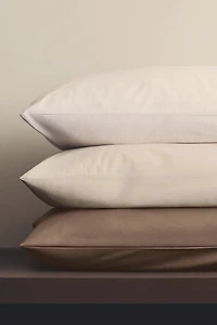 Lot de 2 taies d'oreiller en coton