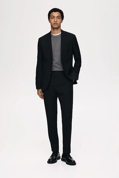Slim-Fit Suit Pants