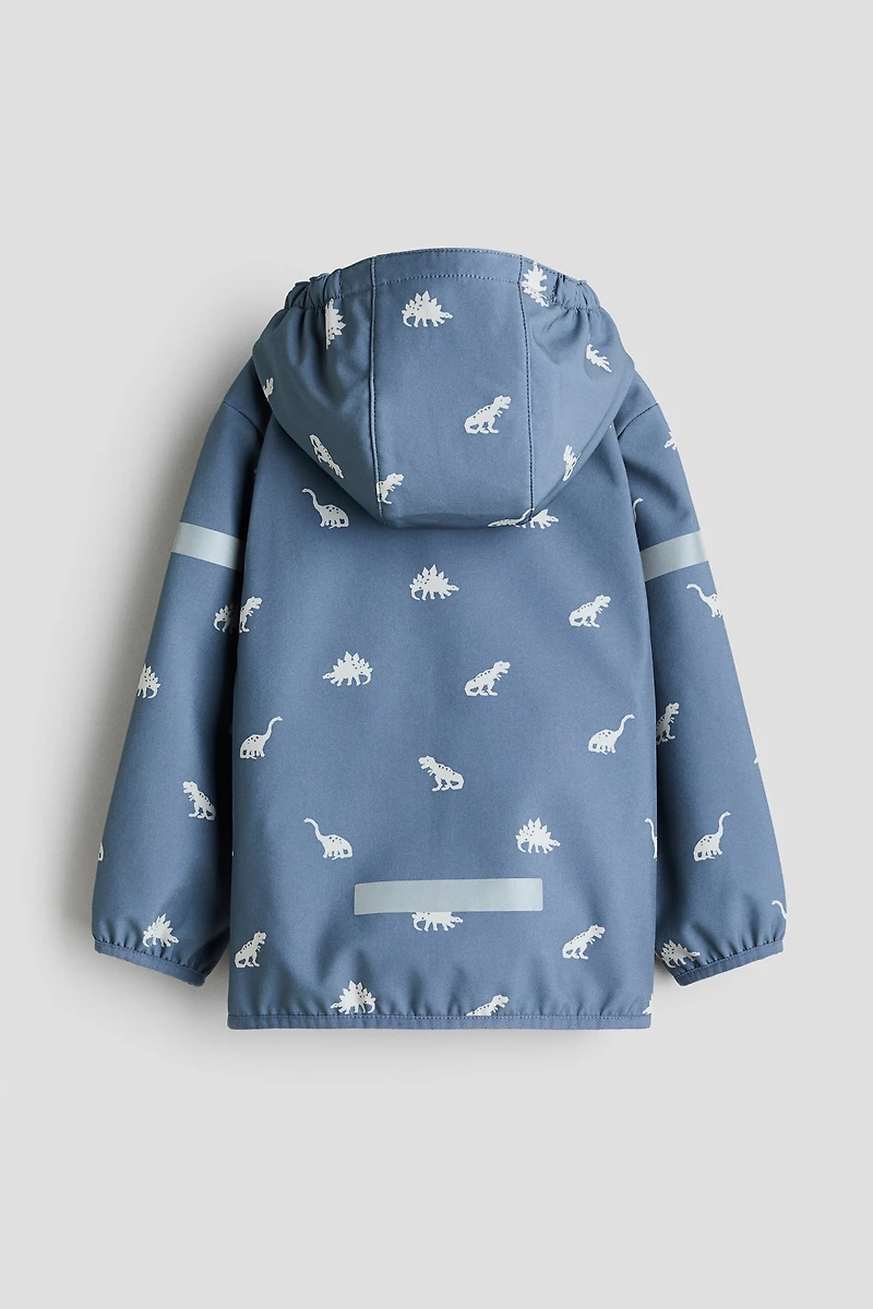 Water-resistant softshell jacket