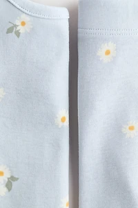 Snug Fit Printed Cotton Pajamas