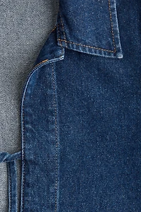 Tie-Front Denim Jacket