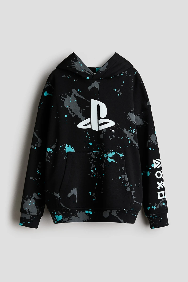 Printed Hoodie