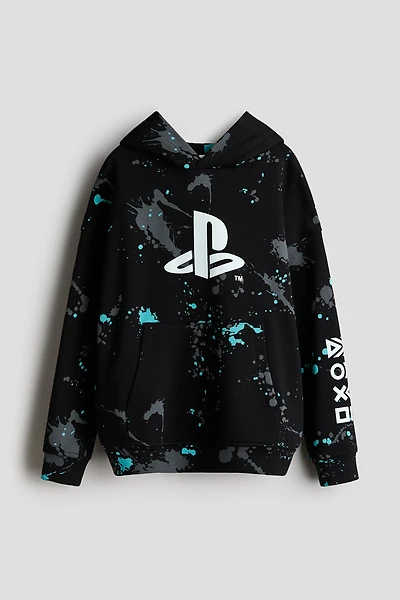 Printed Hoodie