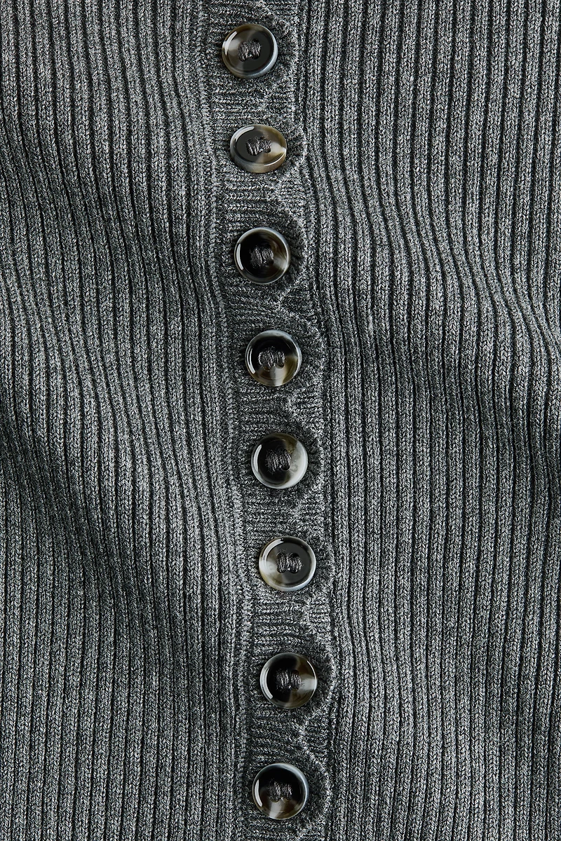 Ribbed Cardigan
