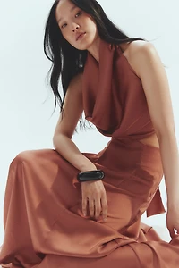 Satin Halterneck Top