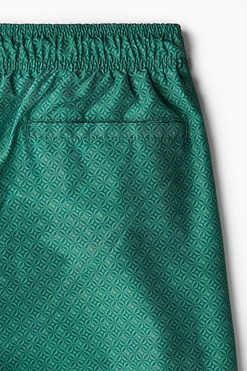 Patterned Swim Shorts
