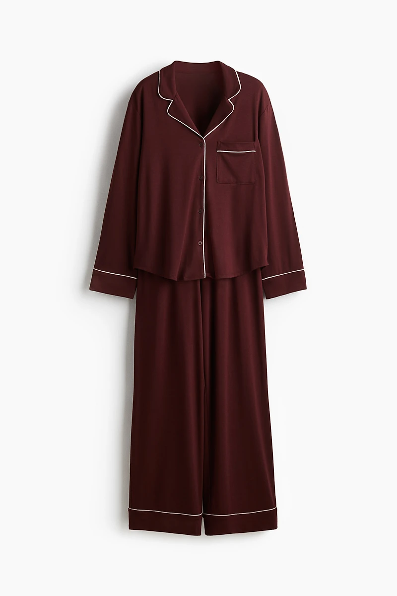 Viscose-Blend Pajamas