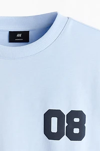 T-shirt imprimé grande taille