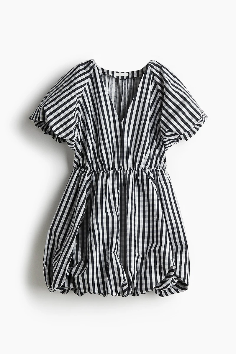 Bubble-Hem Dress