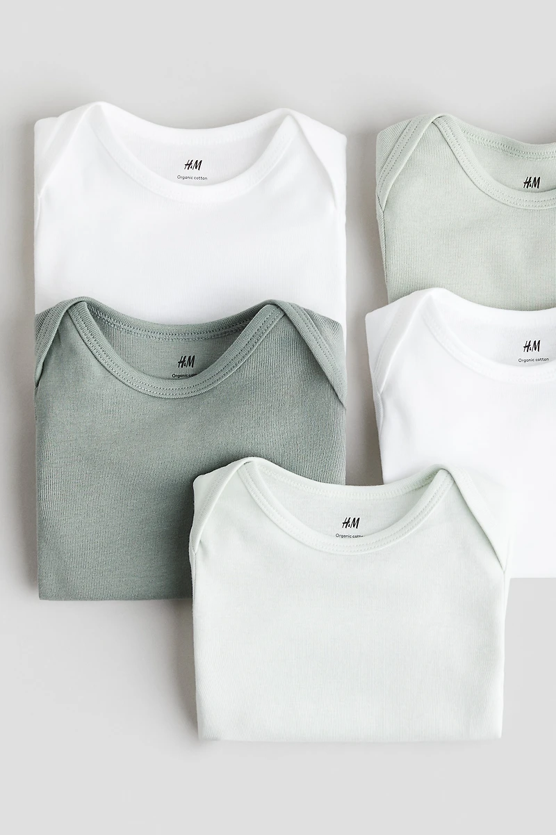 5-pack Cotton Bodysuits