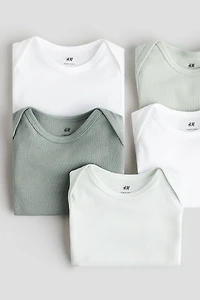 5-pack Cotton Bodysuits