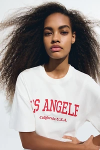 T-shirt grande taille imprimé