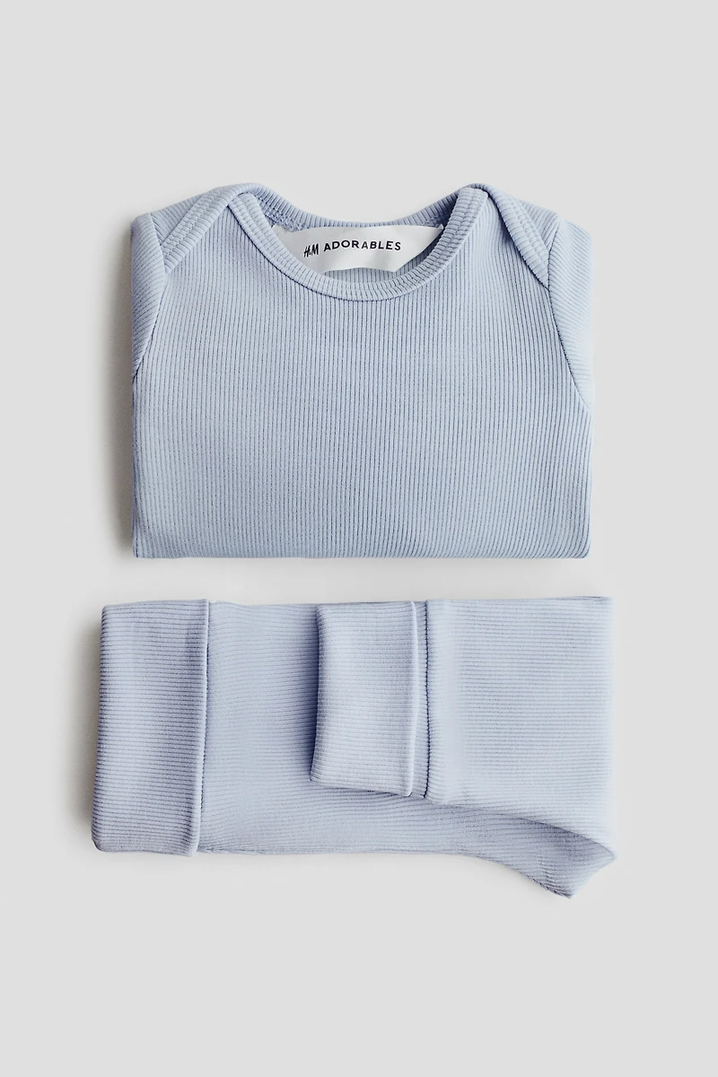 Ensemble 2 pièces en coton pima