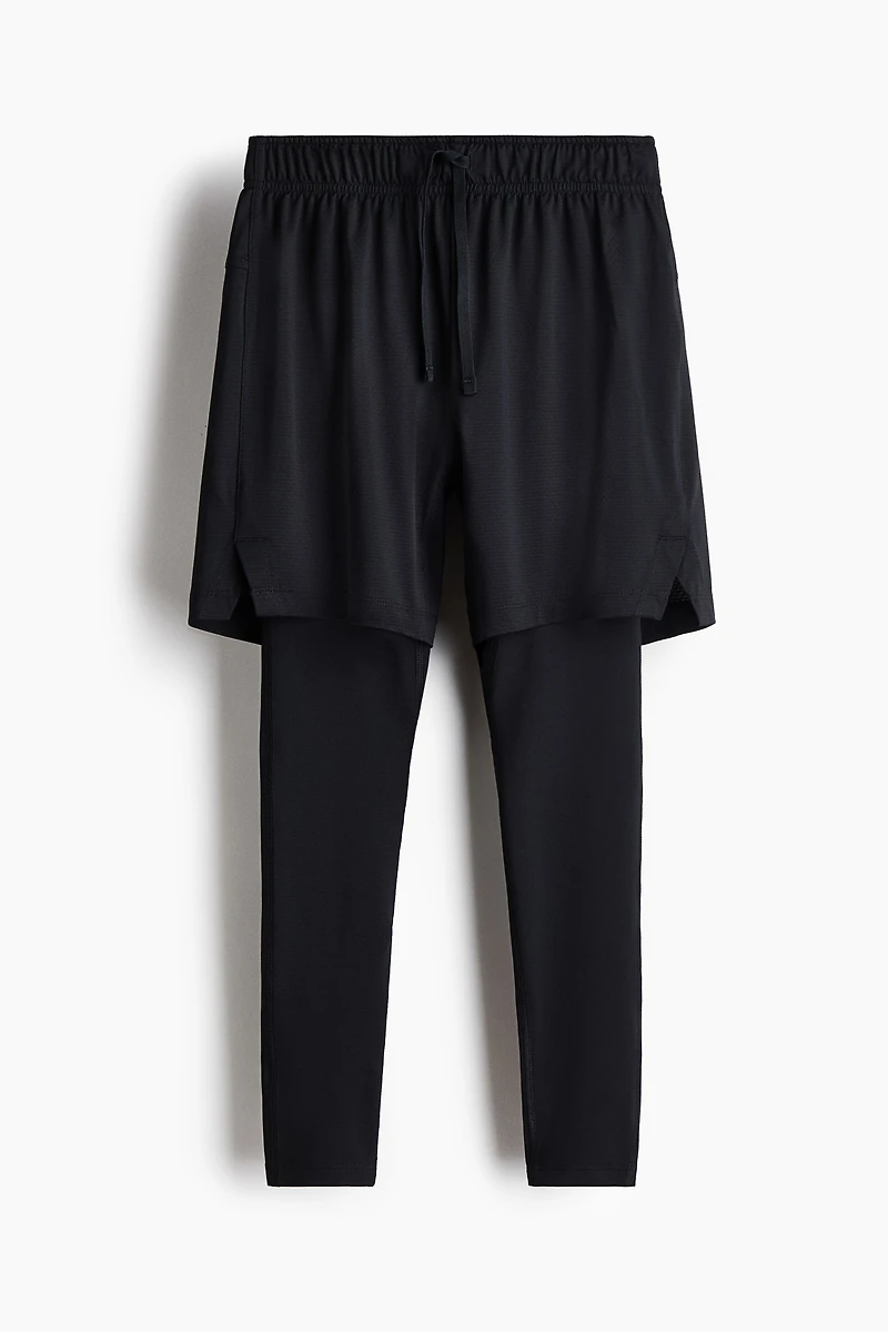 Legging de soccer avec short superposé DryMove🅪