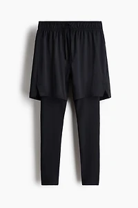 Legging de soccer avec short superposé DryMove🅪