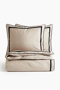 Egyptian Cotton King/Queen Duvet Cover Set