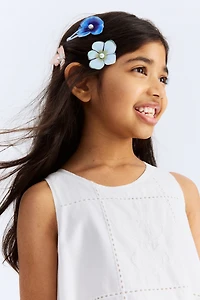 3-Pack Appliquéd Hair Clips