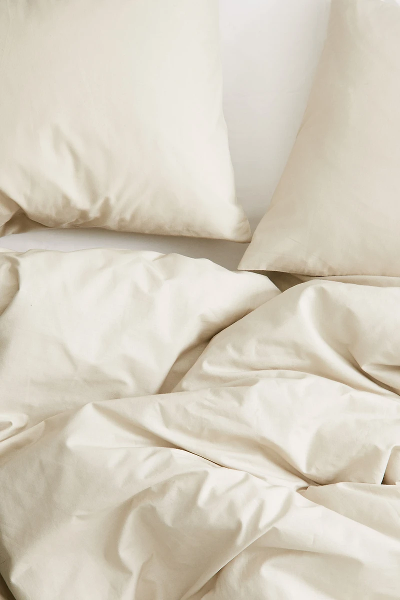 Enveloppe de couette lit double en coton